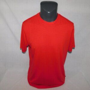 Oakley Solid Red Hydrolix moisture wicking T Shirt Mens L